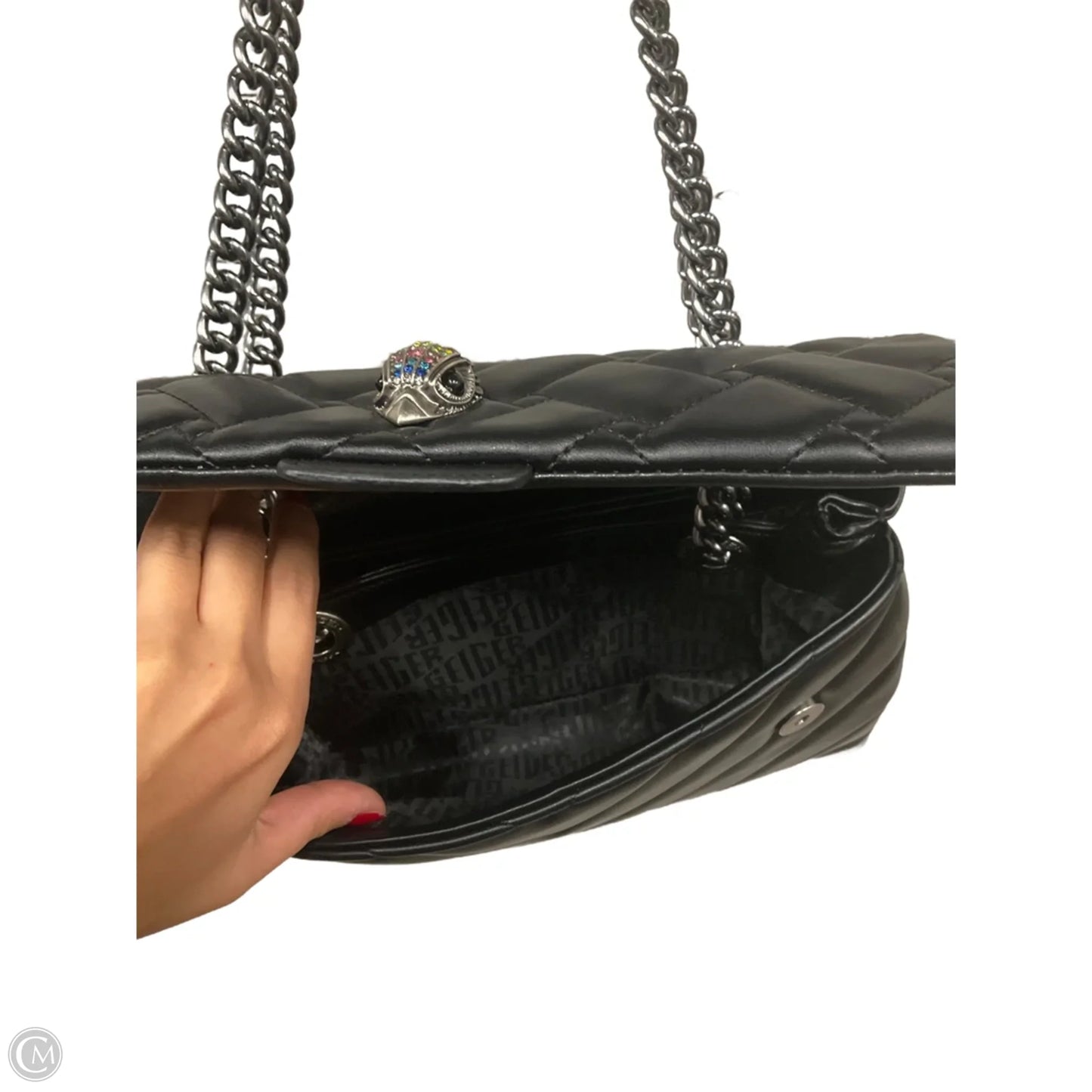 Handbag Designer By Kurt Geiger, Size: Medium