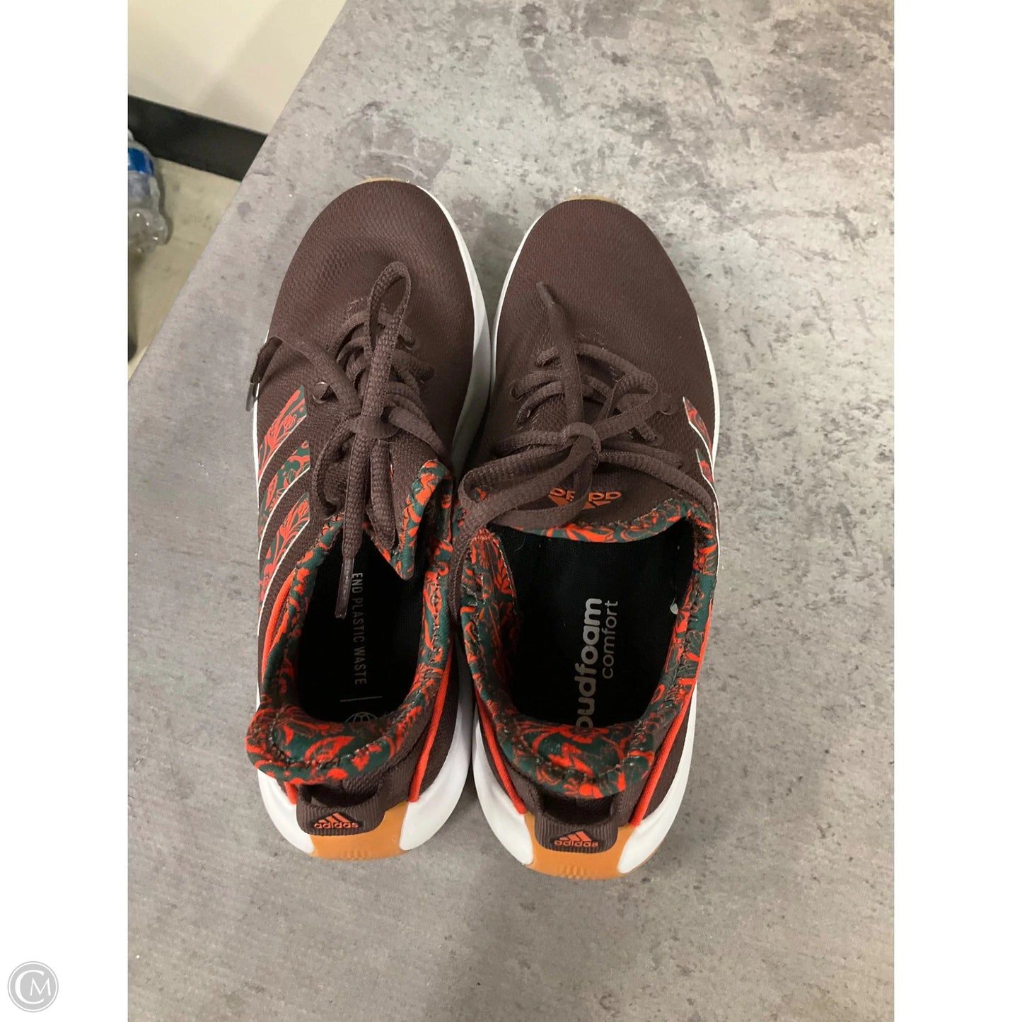 Shoes Athletic By Adidas In Brown, Size: 7