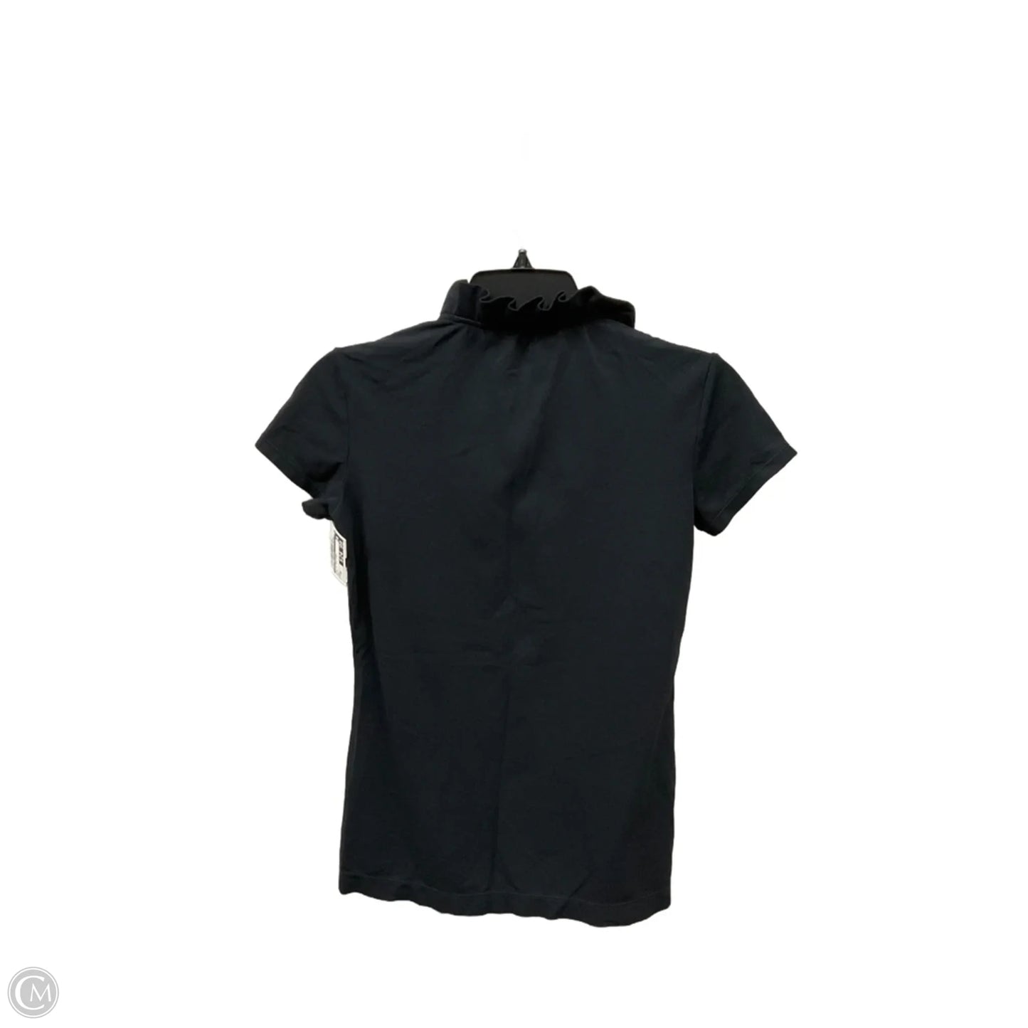 Top Short Sleeve Designer By Lilly Pulitzer In Black, Size: Xs