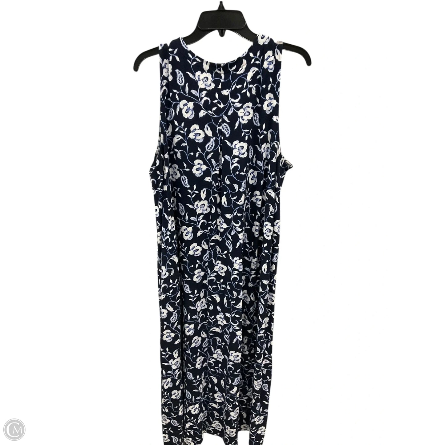 Dress Casual Maxi By J. Jill In Floral Print, Size: Xlp