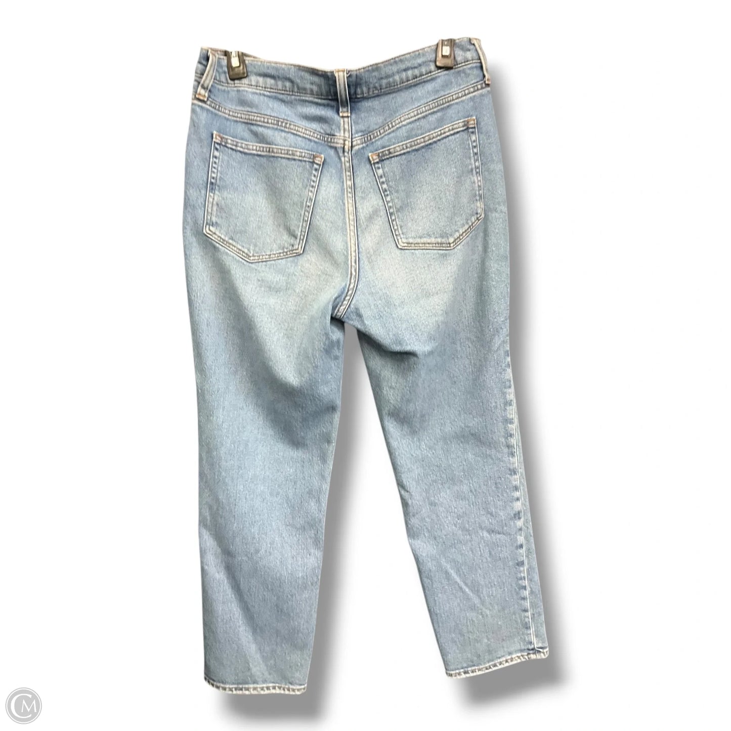 Jeans Straight By J. Crew In Blue Denim, Size: 8