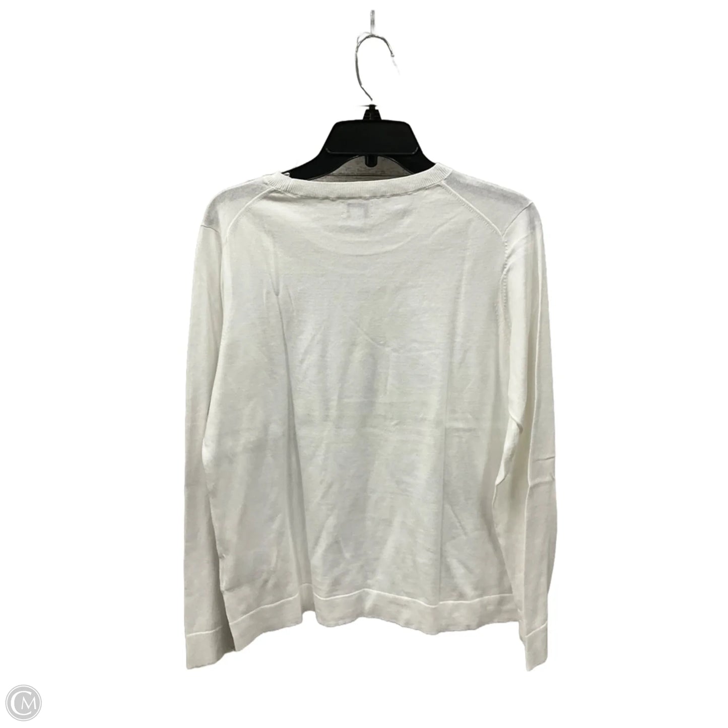 Top Long Sleeve Basic By J. Crew In White, Size: Xl