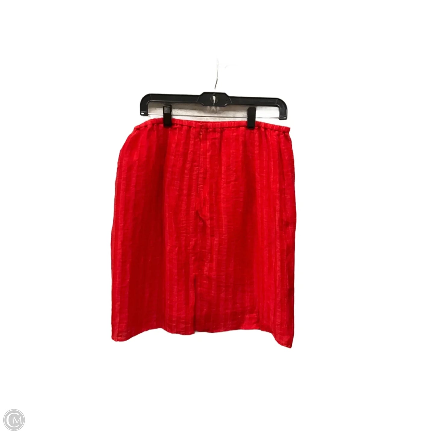 Skirt Midi By J. Crew In Red, Size: M