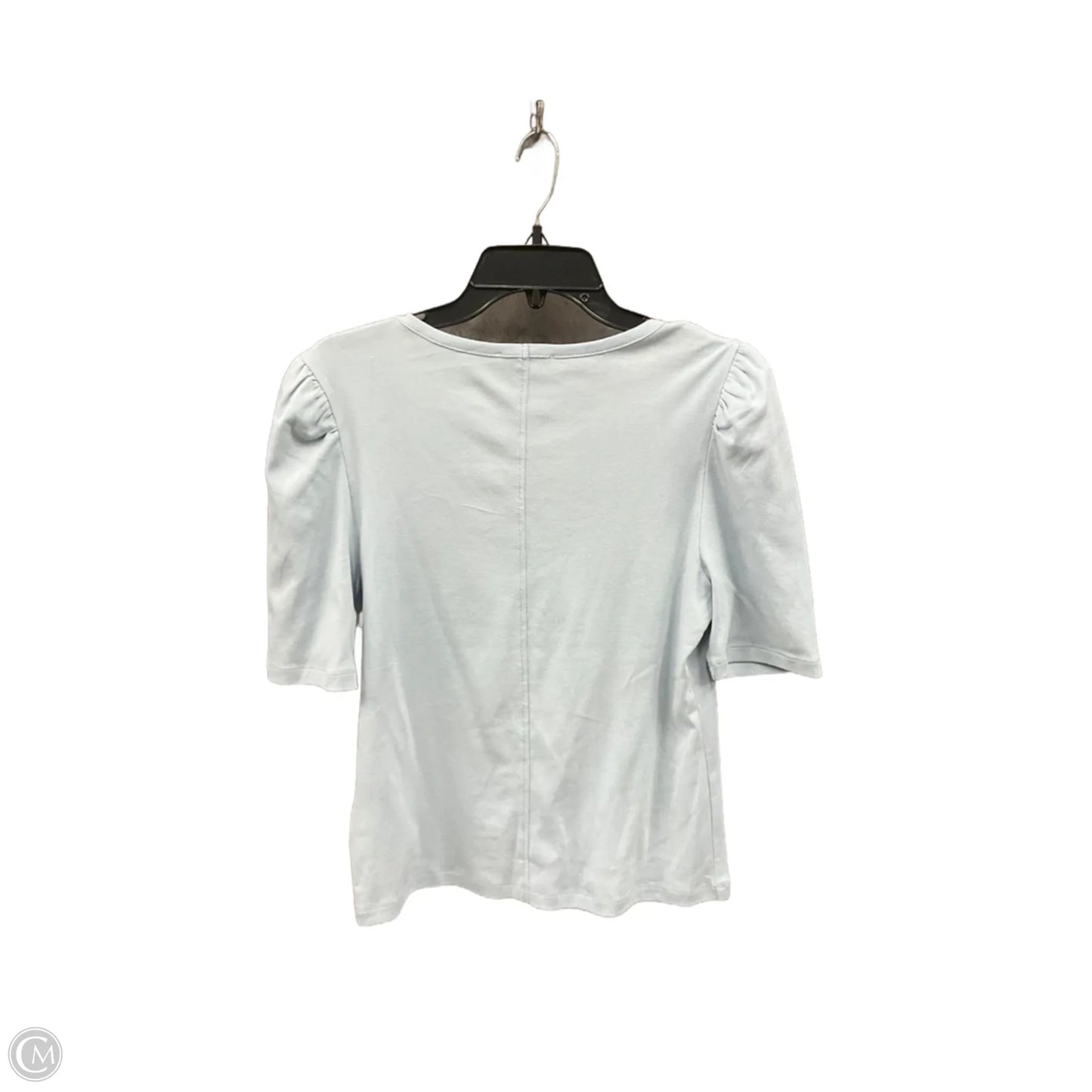 Top Short Sleeve Basic By Madewell In Blue, Size: L