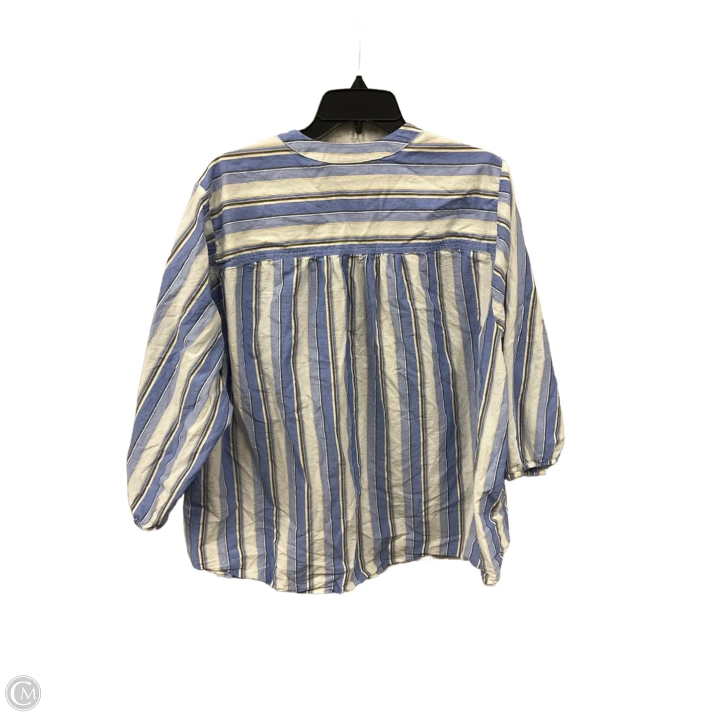 Top 3/4 Sleeve By Lane Bryant In Striped Pattern, Size: 4x