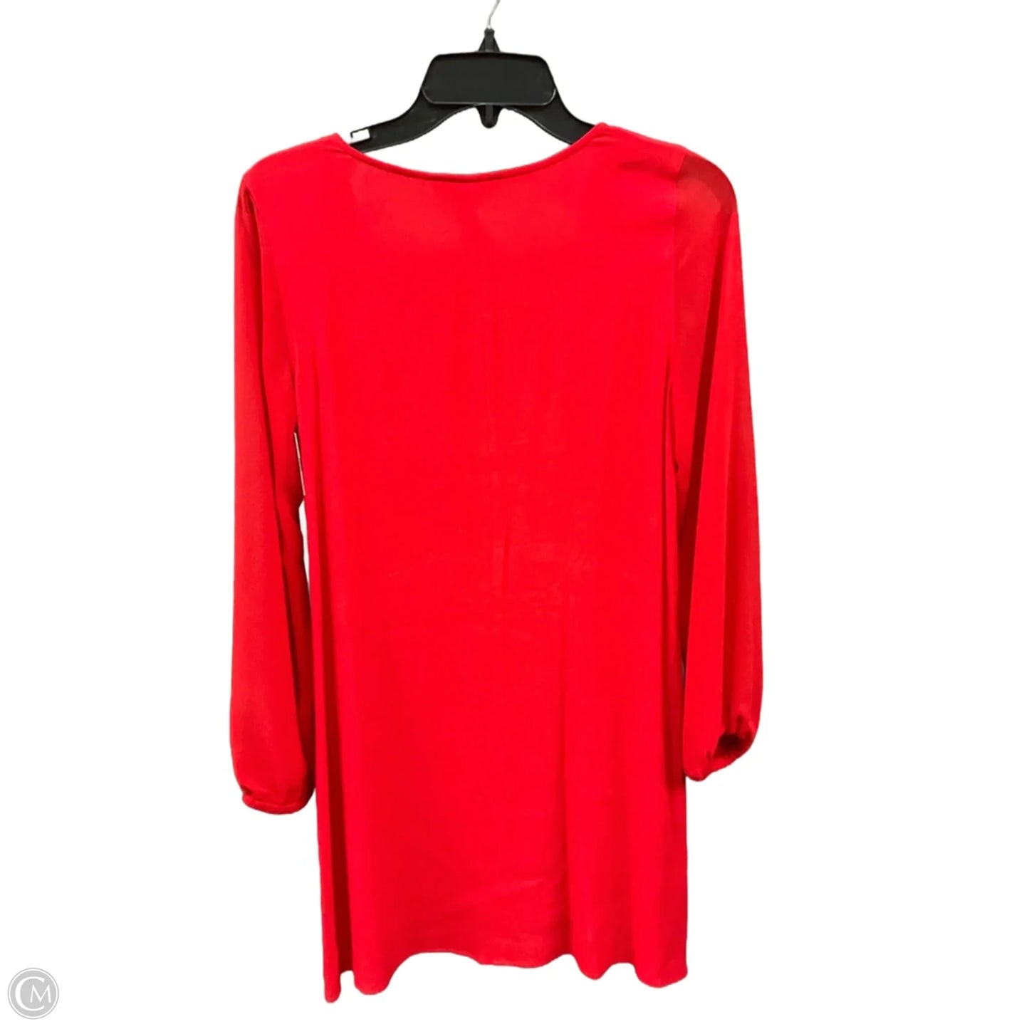 Dress Casual Midi By Express In Red, Size: Xs