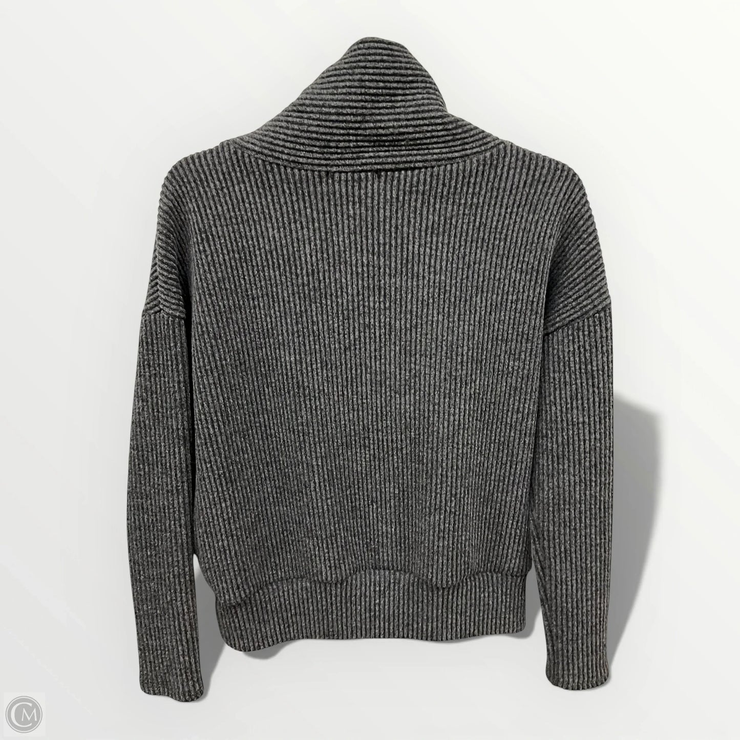 Top Long Sleeve By Gilli In Grey, Size: S
