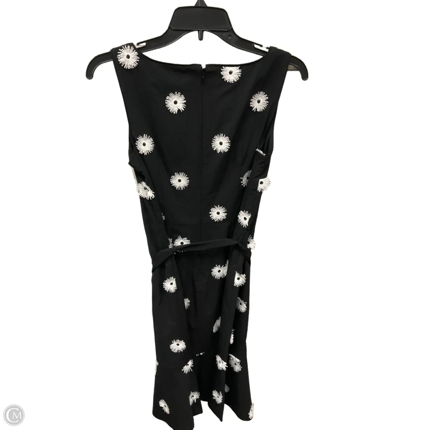 Dress Casual Midi By Talbots In Black & White, Size: Sp