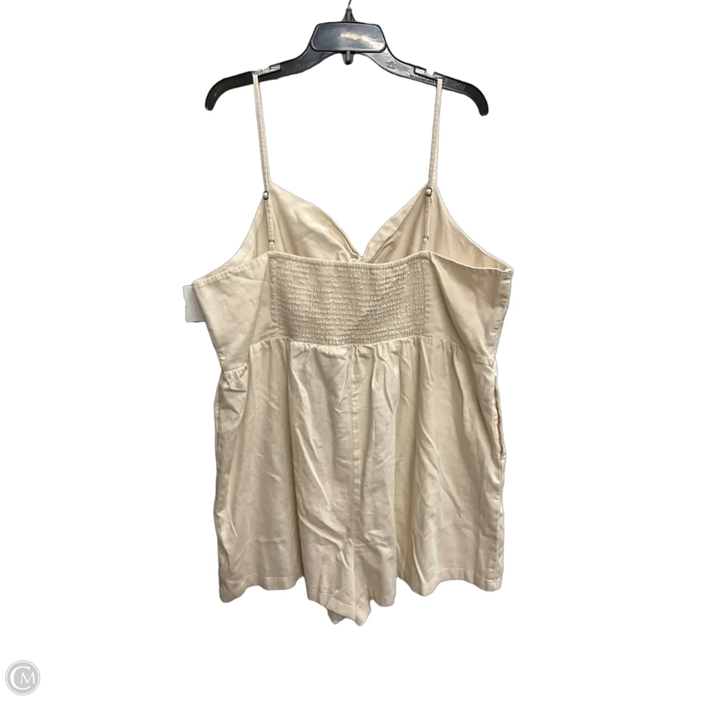 Dress Casual Short By Old Navy In Tan, Size: Xxl