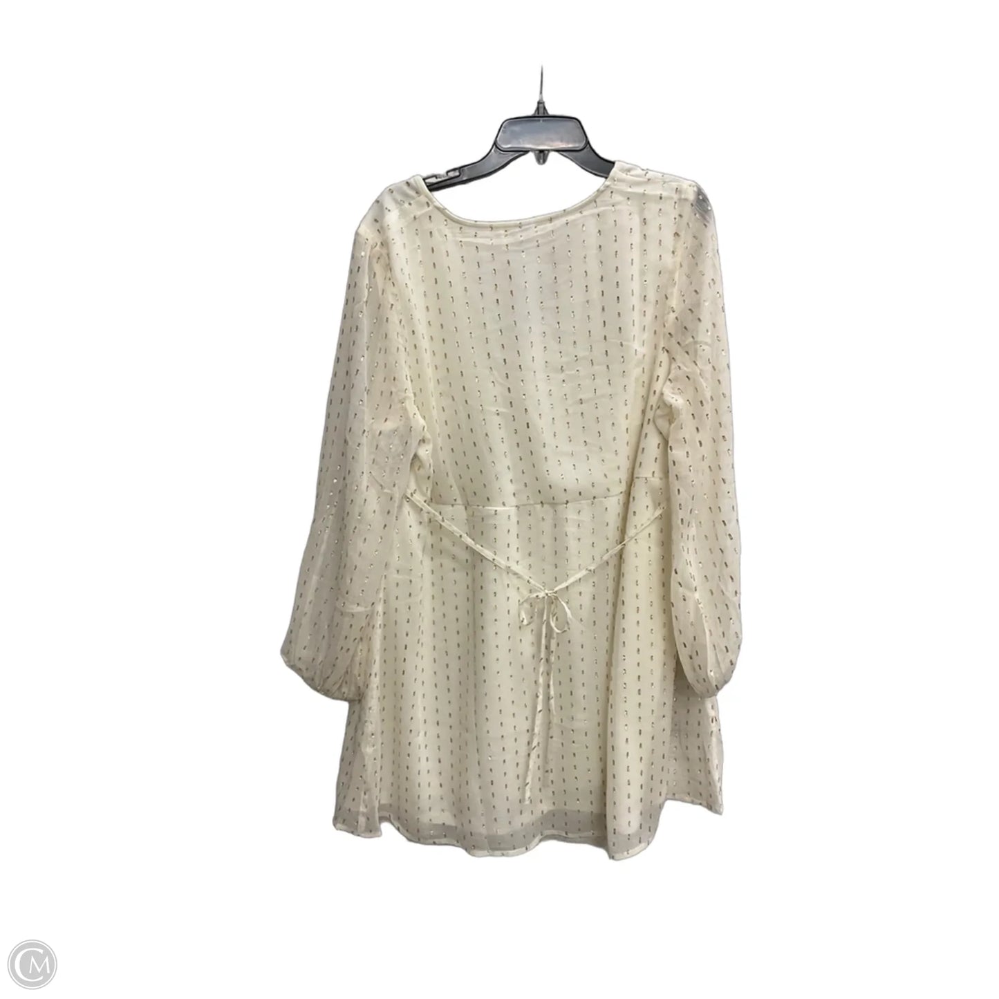 Dress Casual Short By Old Navy In Cream, Size: Xl