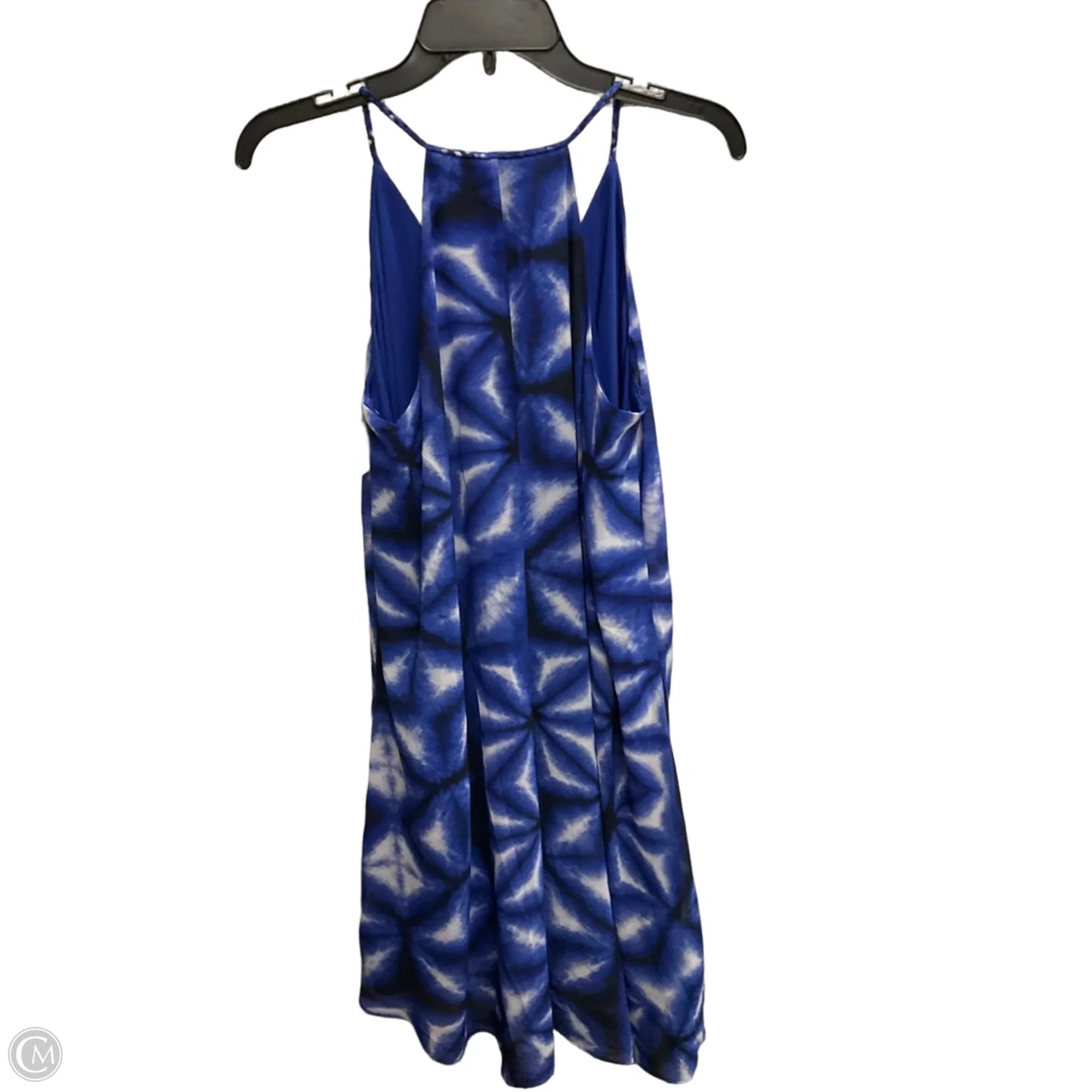 Dress Casual Short By Calvin Klein In Blue, Size: M