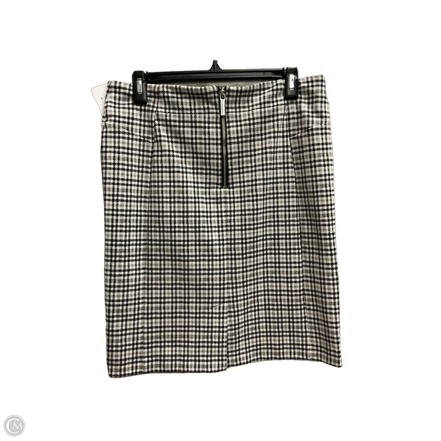 Skirt Midi By Michael By Michael Kors In Black & White, Size: 8