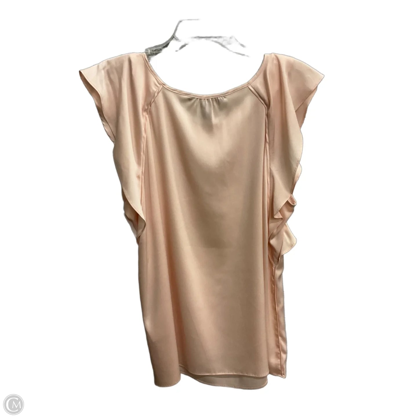 Blouse Sleeveless By White House Black Market In Pink, Size: L