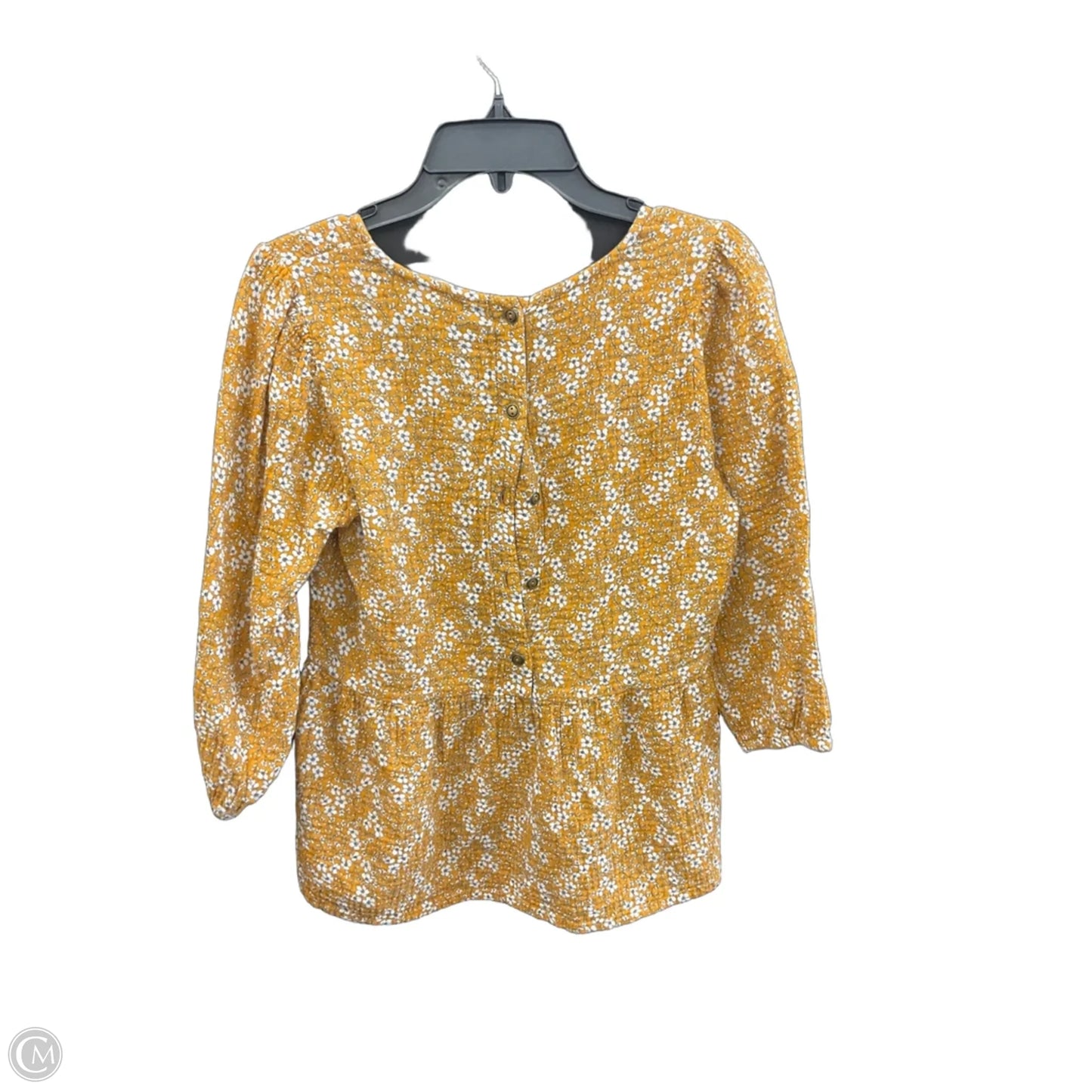 Top Long Sleeve By Matilda Jane In Floral Print, Size: M