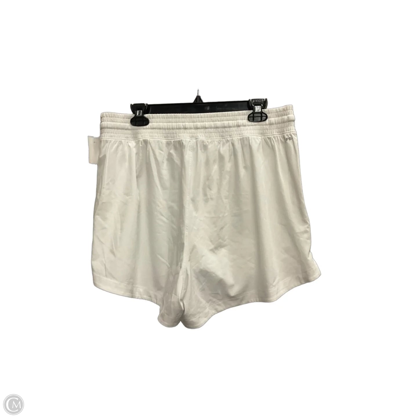 Athletic Shorts By Ypb In White, Size: Xl