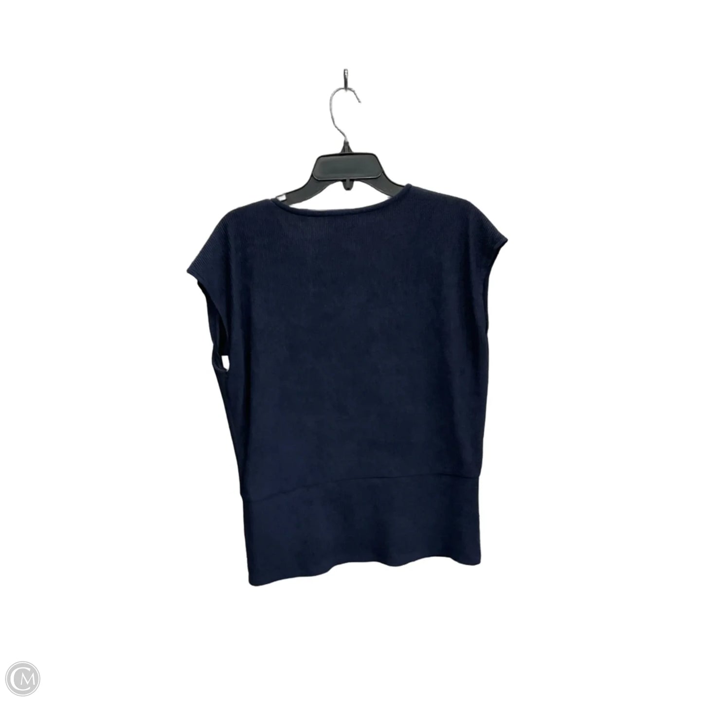 Top Sleeveless Basic By Ann Taylor In Navy, Size: M