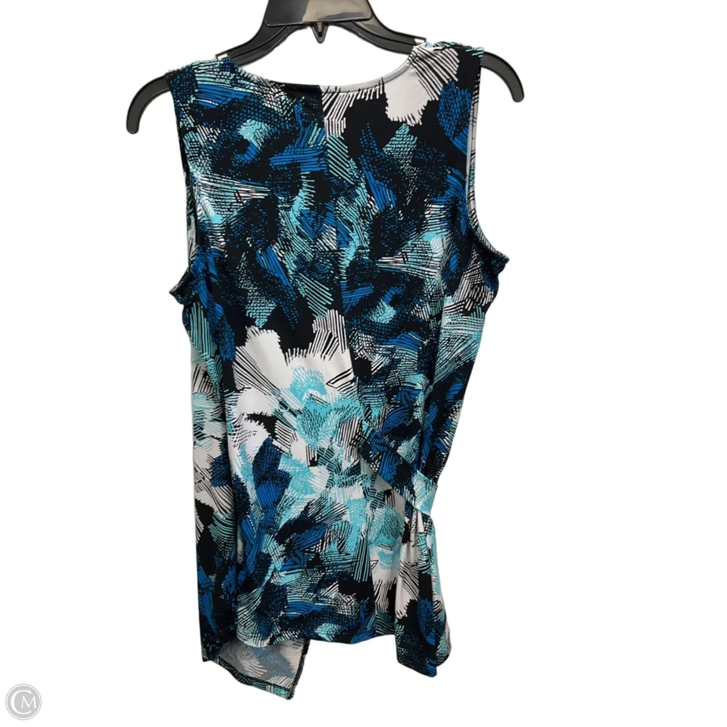 Top Sleeveless By Michael By Michael Kors In Blue, Size: L