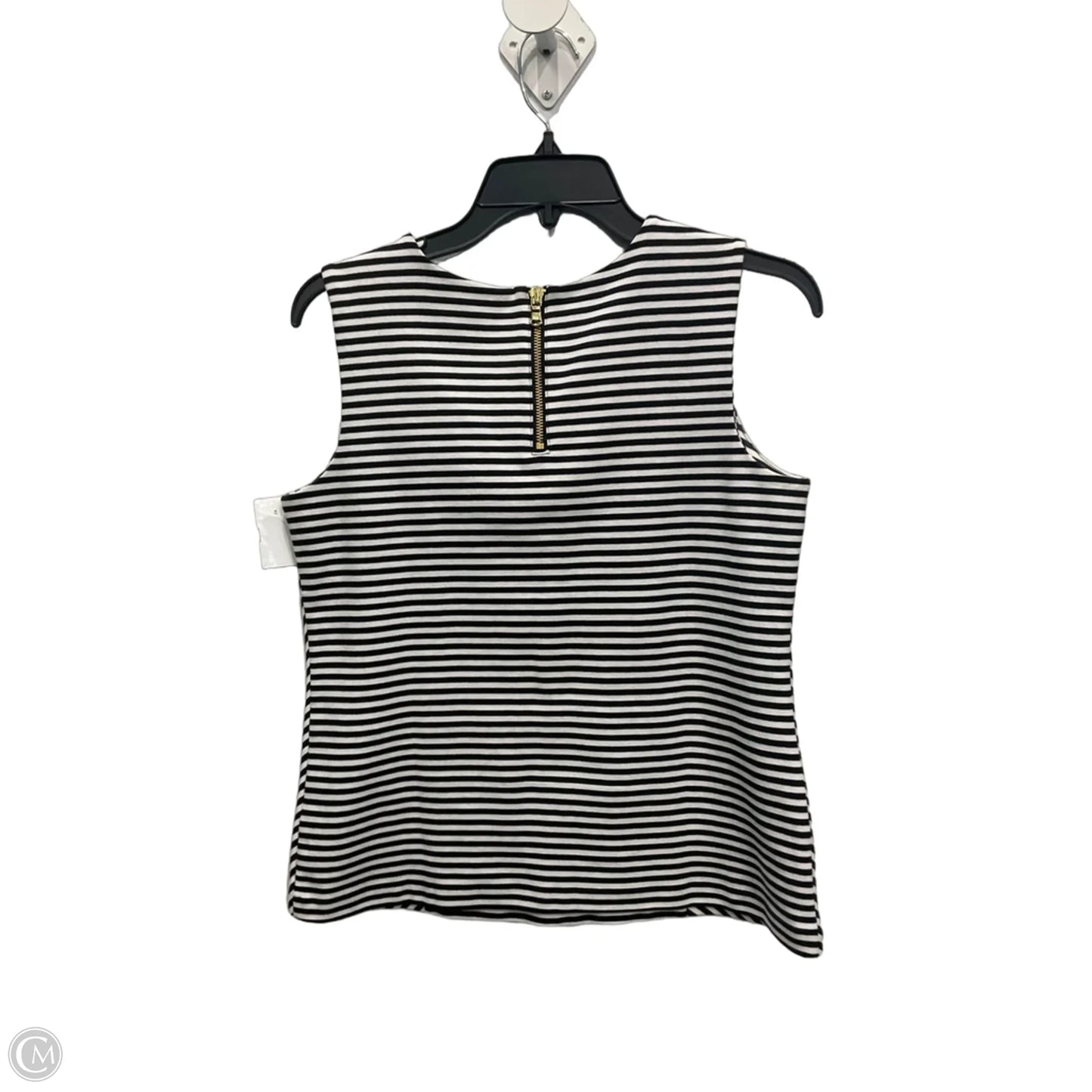 Top Sleeveless By Talbots In Striped Pattern, Size: Sp