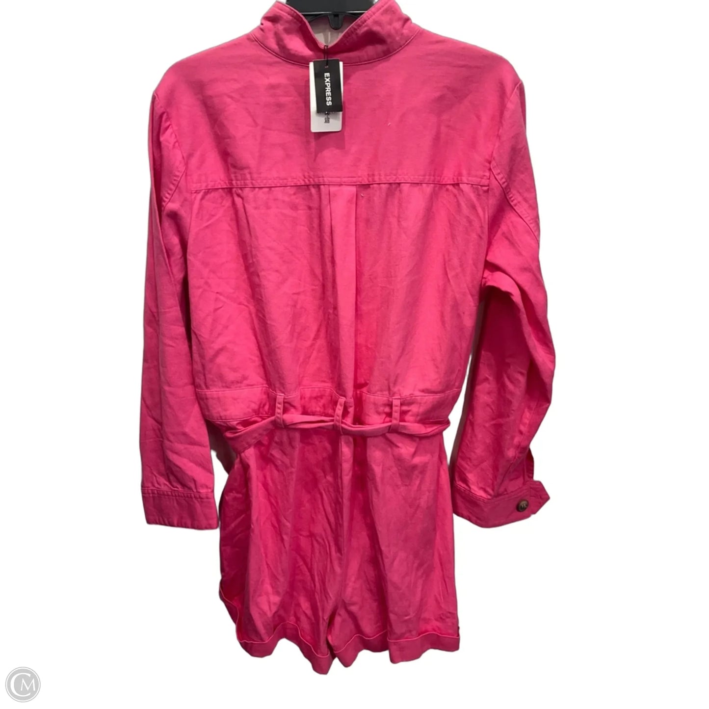Romper By Express In Pink, Size: L