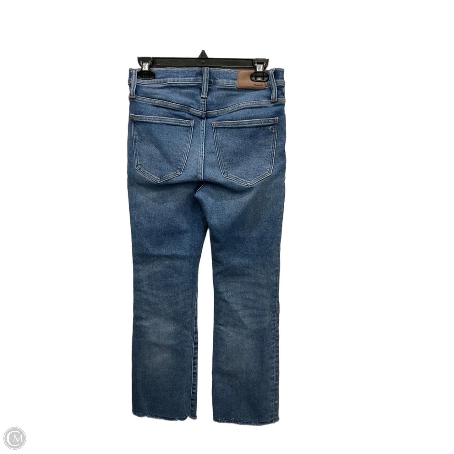 Jeans Boot Cut By Madewell In Blue Denim, Size: 4