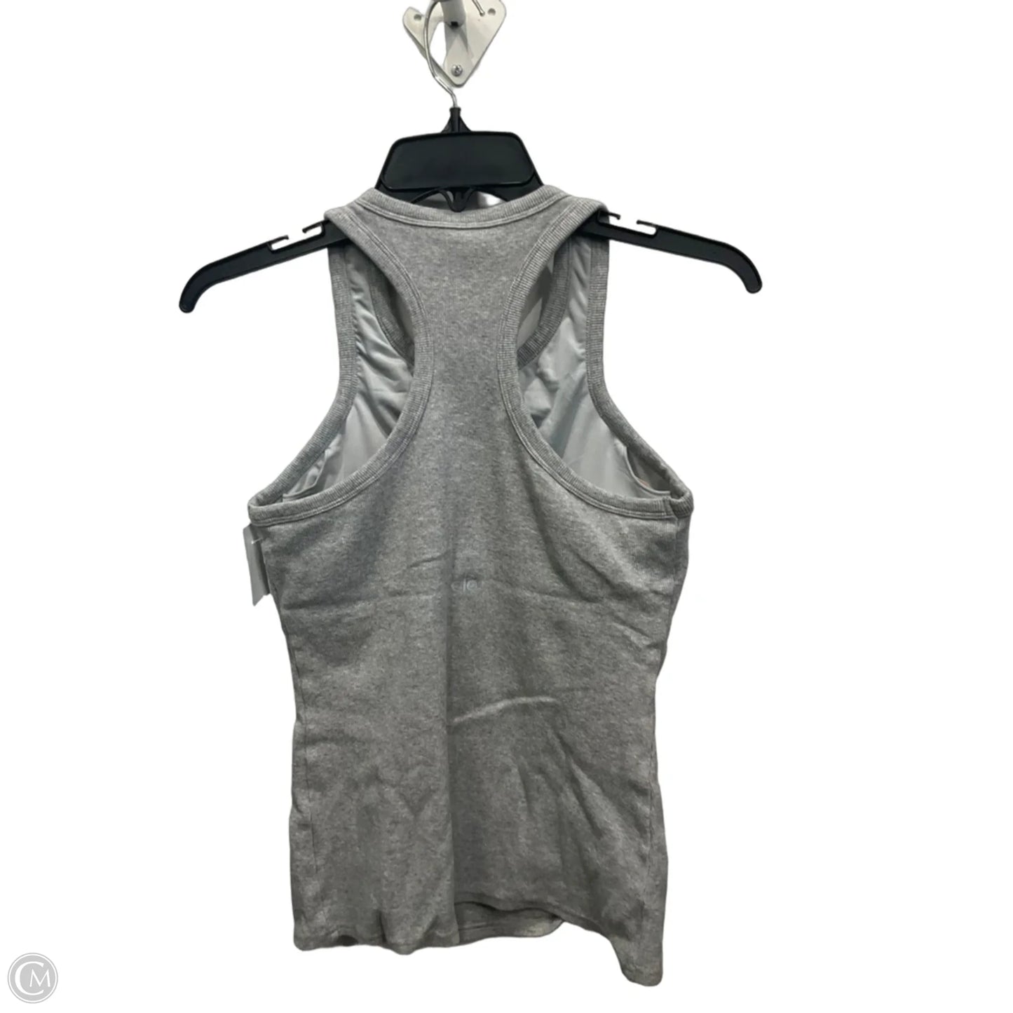 Athletic Tank Top By Alo In Grey, Size: L