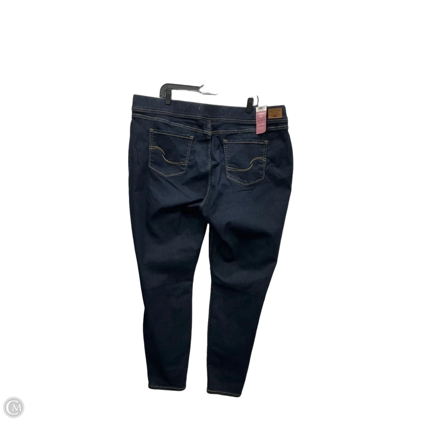 Jeans Jeggings By Levis Signature In Blue Denim, Size: 24