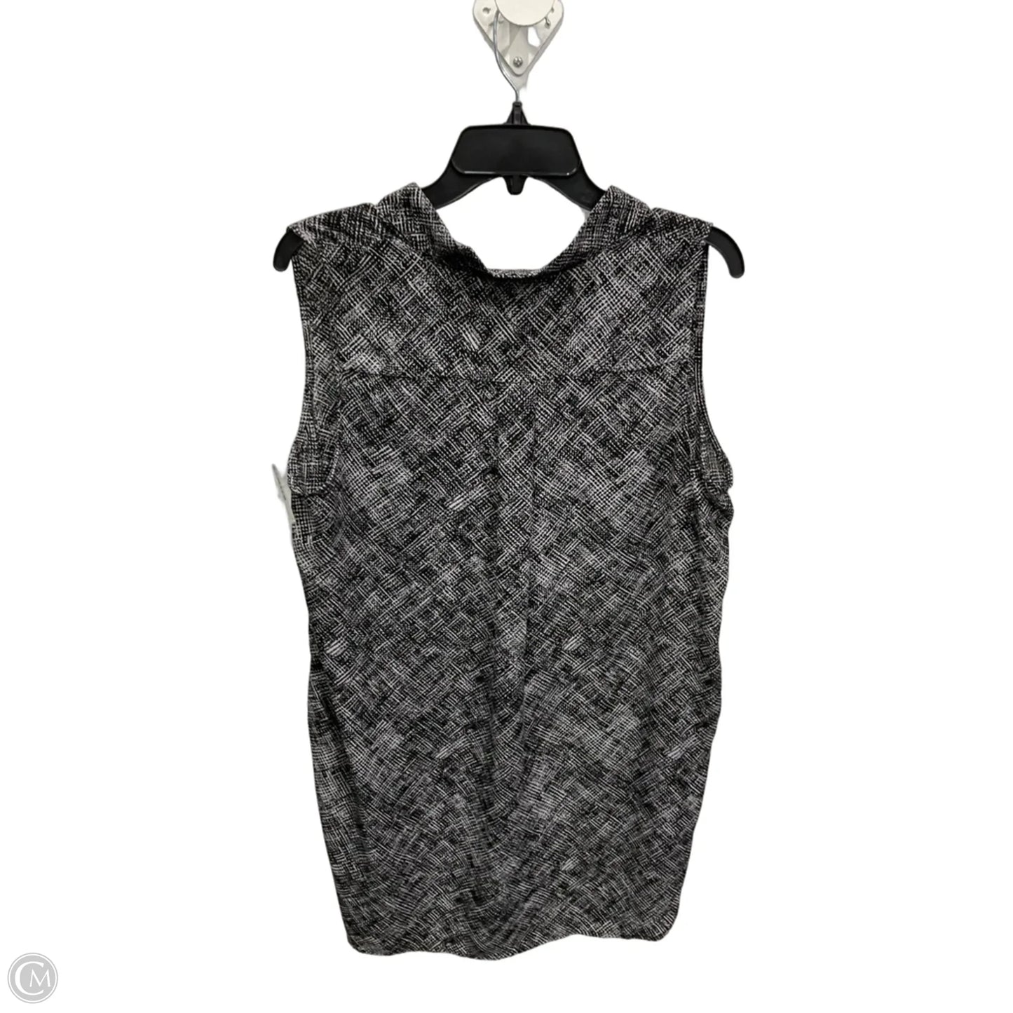 Top Sleeveless By Banana Republic In Black, Size: L