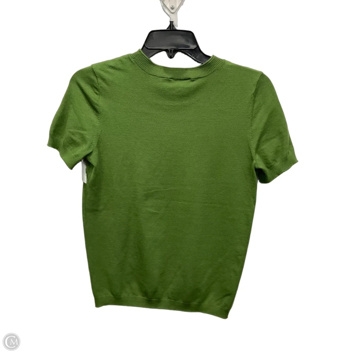 Top Short Sleeve Basic By Loft In Green, Size: S