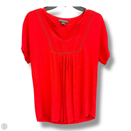 Maternity Top Short Sleeve By A Pea In The Pod, Size: M