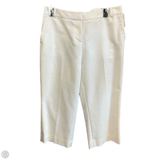 Capris By Loft In Cream, Size: 2