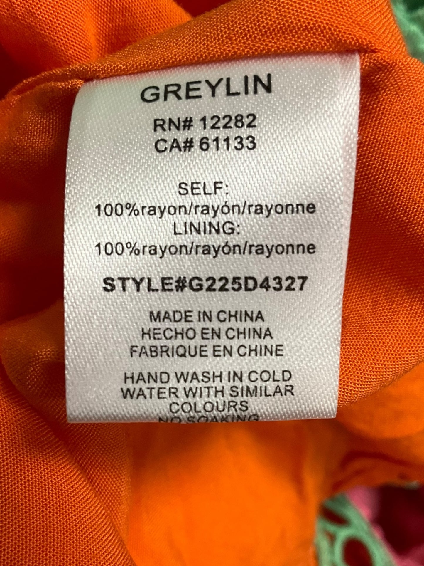 Dress Casual Midi By Greylin Size: Xs