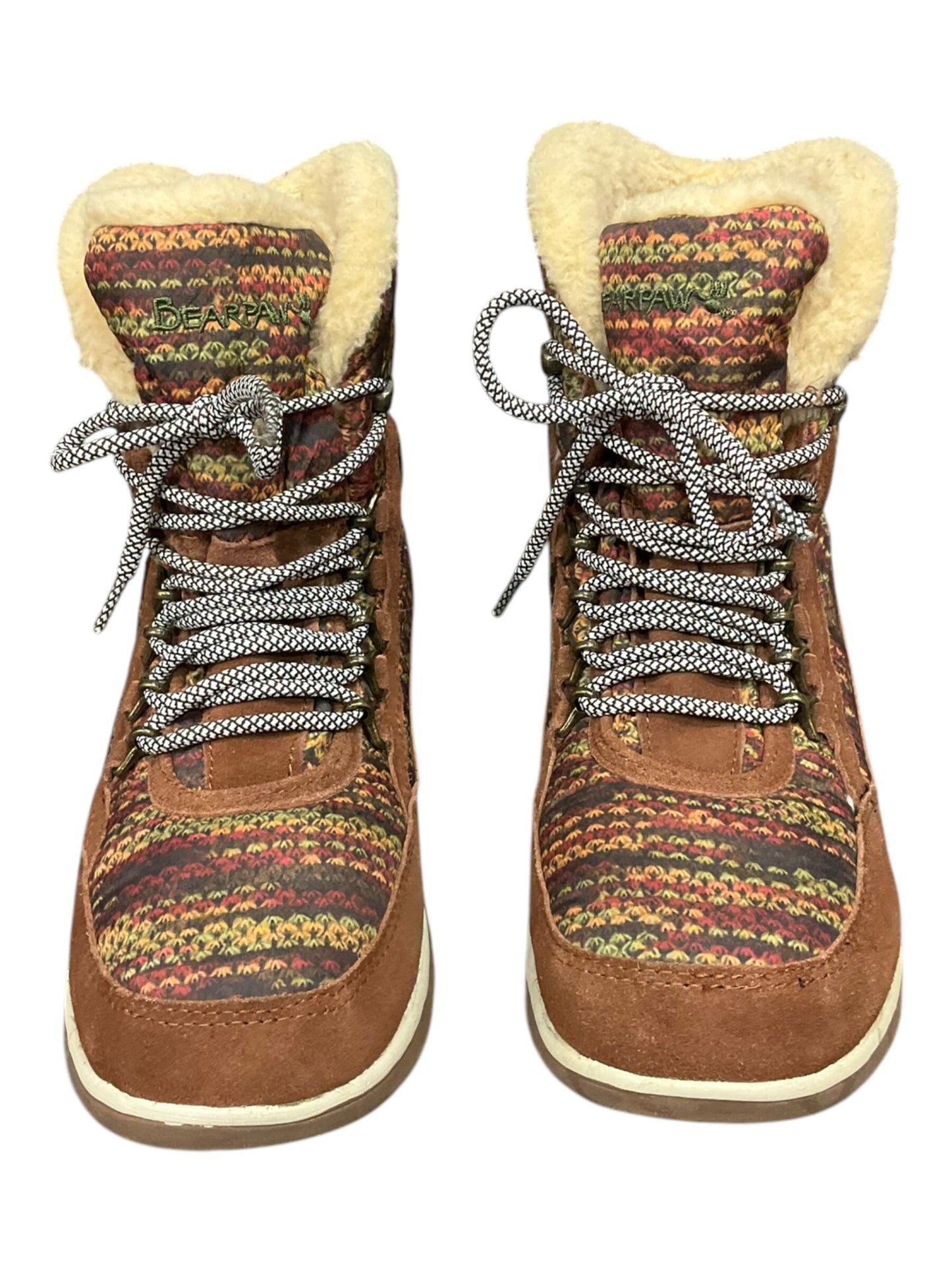 Boots Ankle Flats By Bearpaw Size: 12