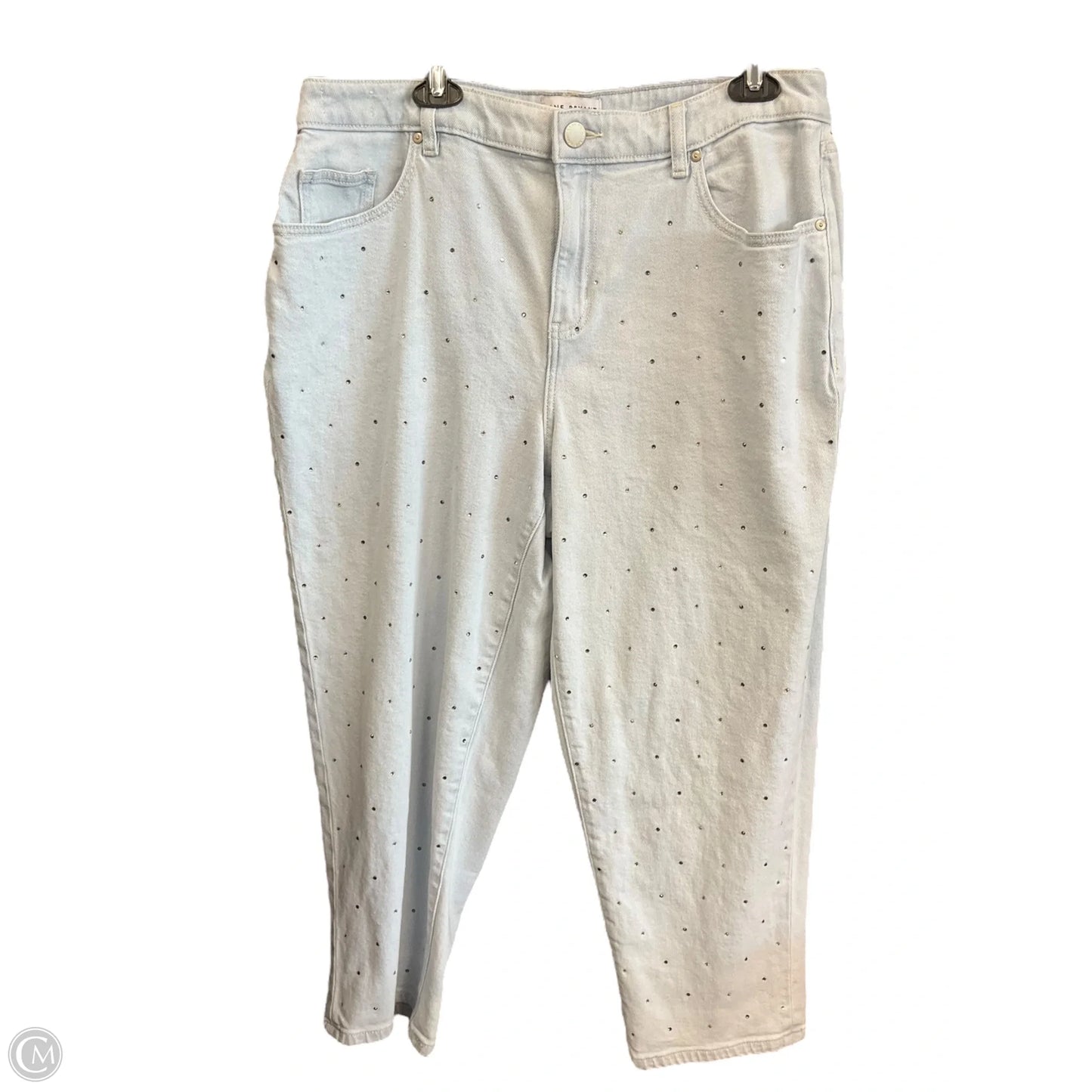 Capris By Lane Bryant In Blue Denim, Size: 14