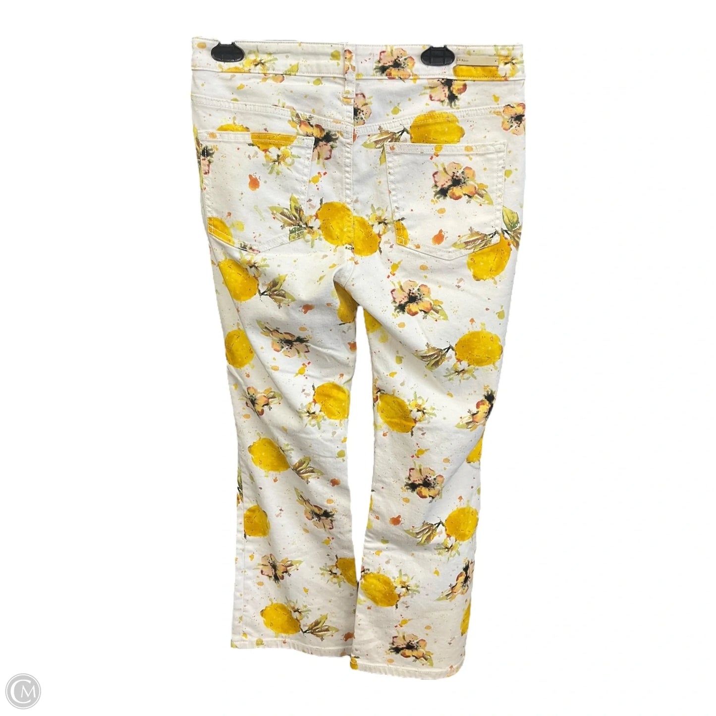 Pants Other By Pilcro In White & Yellow, Size: 10