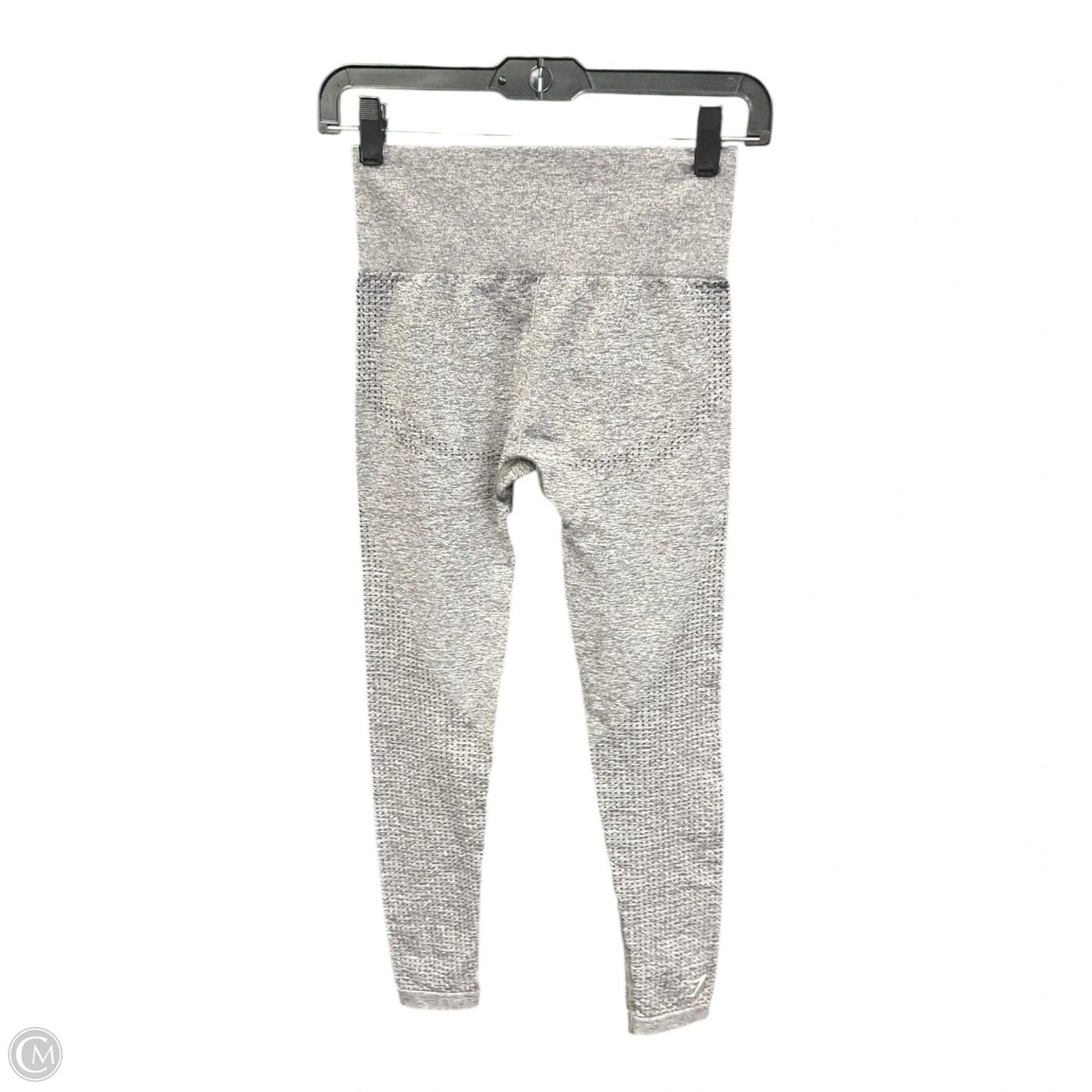 Athletic Leggings By Gym Shark In Grey, Size: Xs