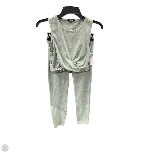 Athletic Pants 2pc By Zobha In Green, Size: S