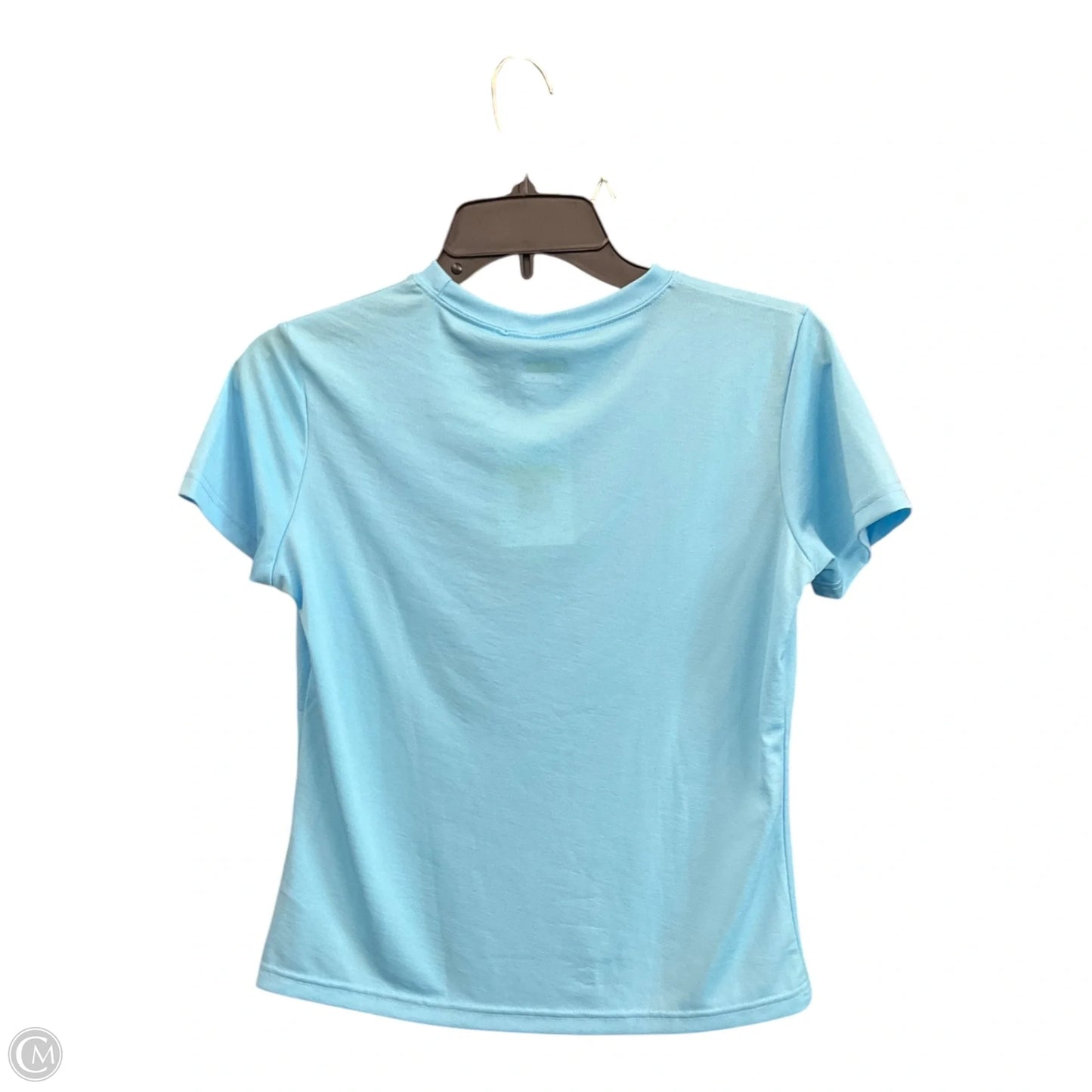 Athletic Top Short Sleeve By Nike Apparel In Blue, Size: S