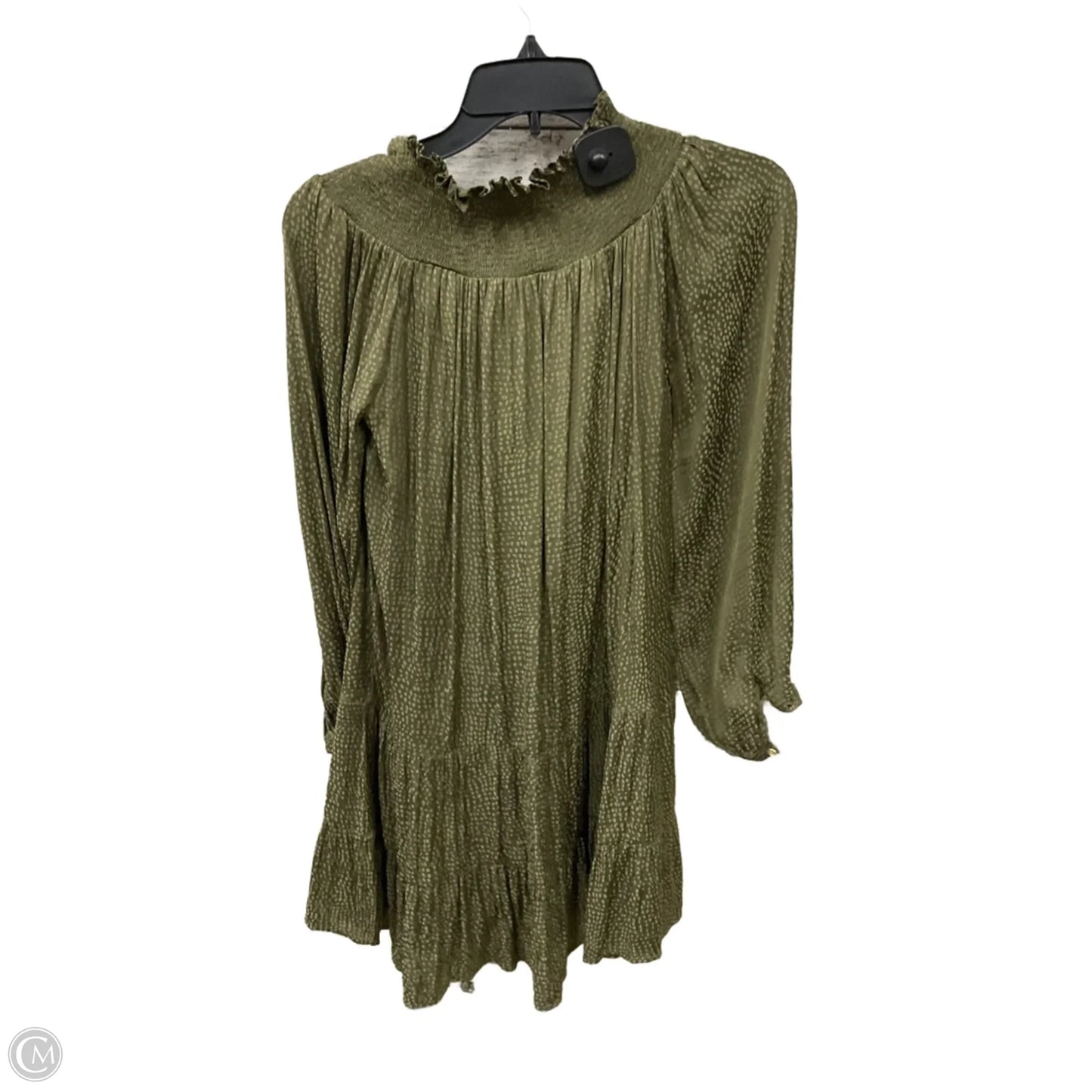 Dress Casual Midi By Loft In Green, Size: Xs