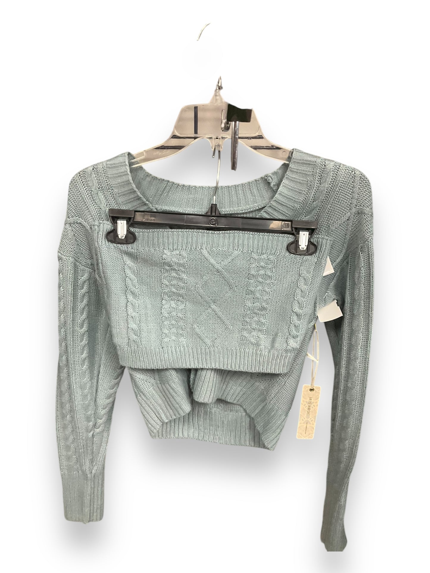 Sweater 2pc By Iris In Teal, Size: M