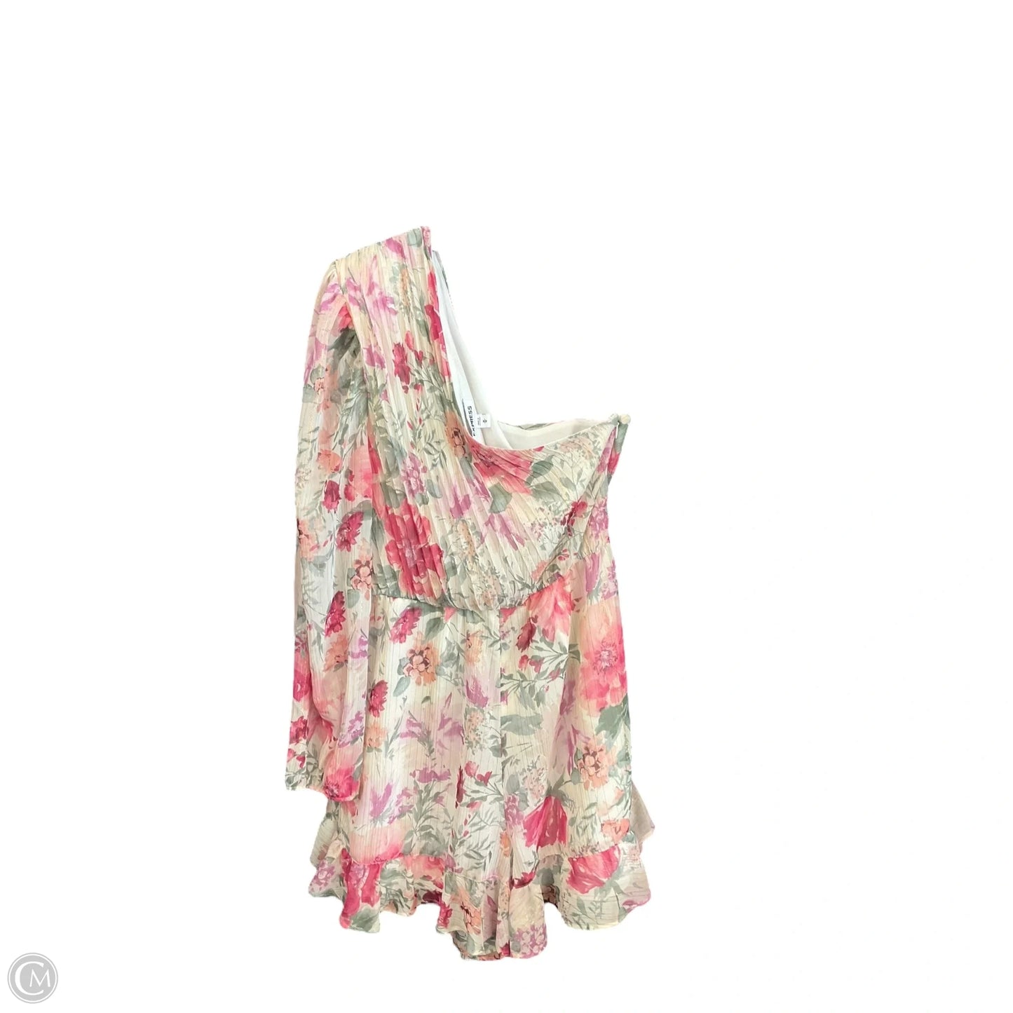 Dress Party Short By Express In Floral Print, Size: M