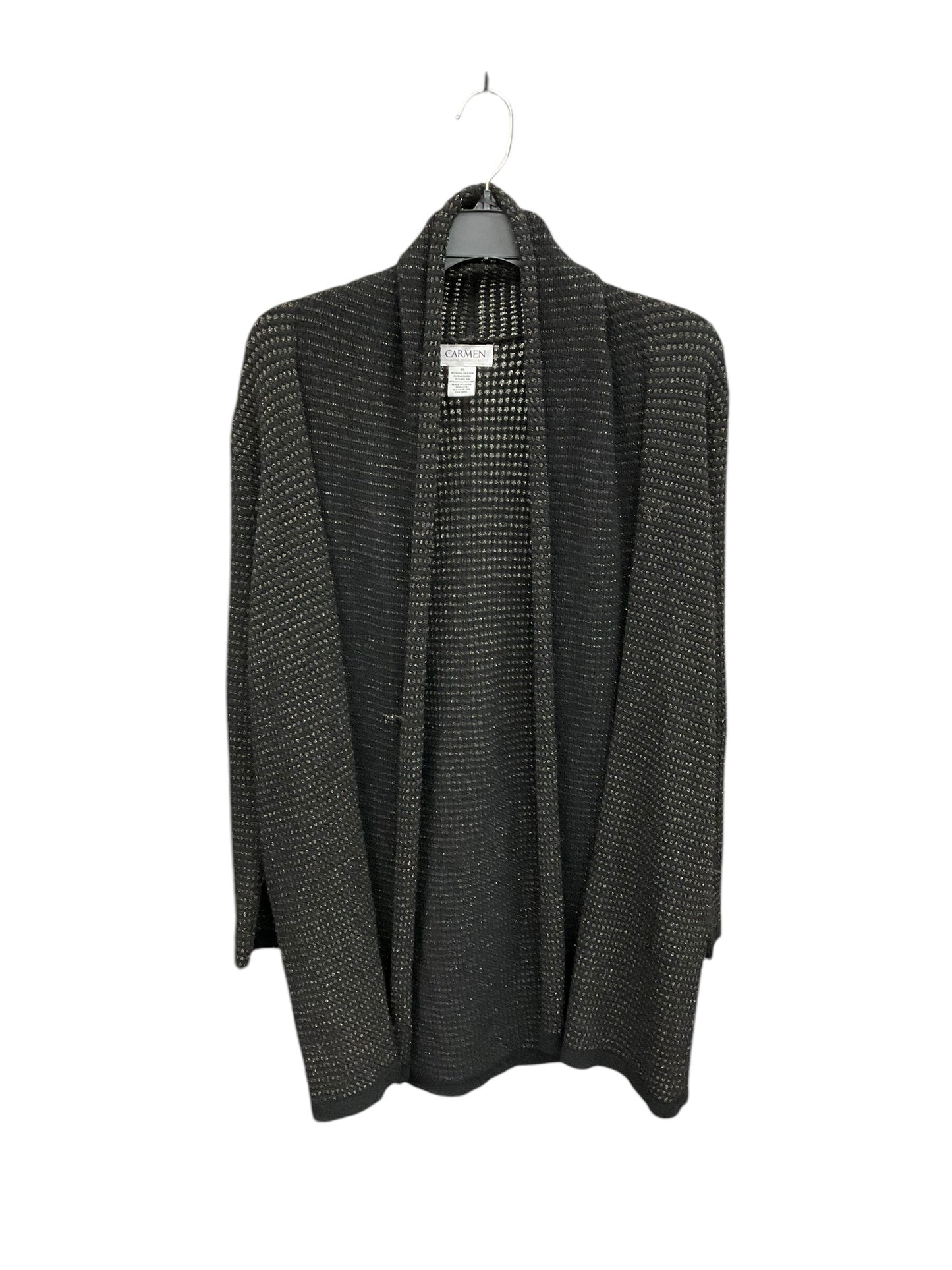 Sweater Cardigan By Carmen Marc Valvo Size: Xs