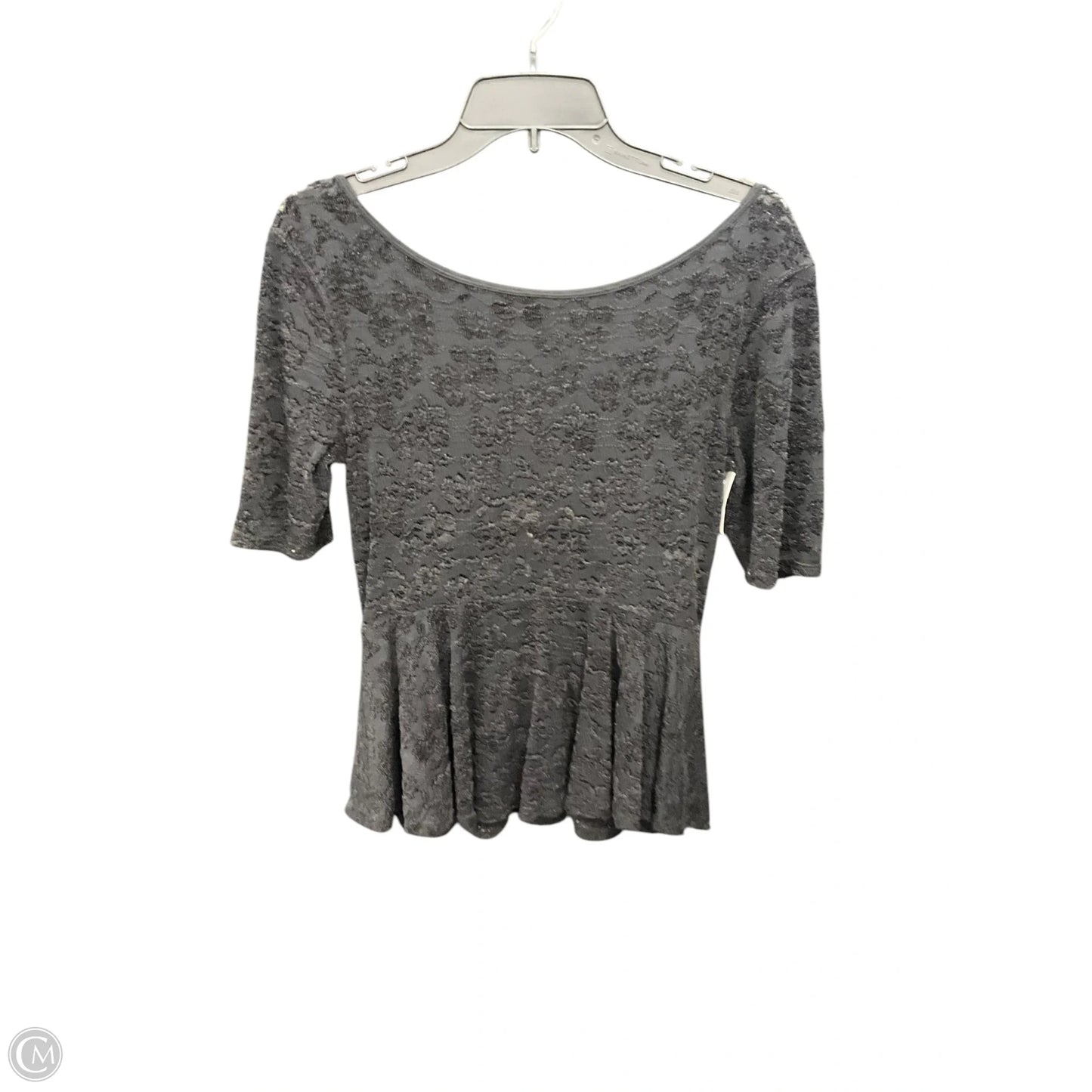 Top Short Sleeve By Free People In Black, Size: M