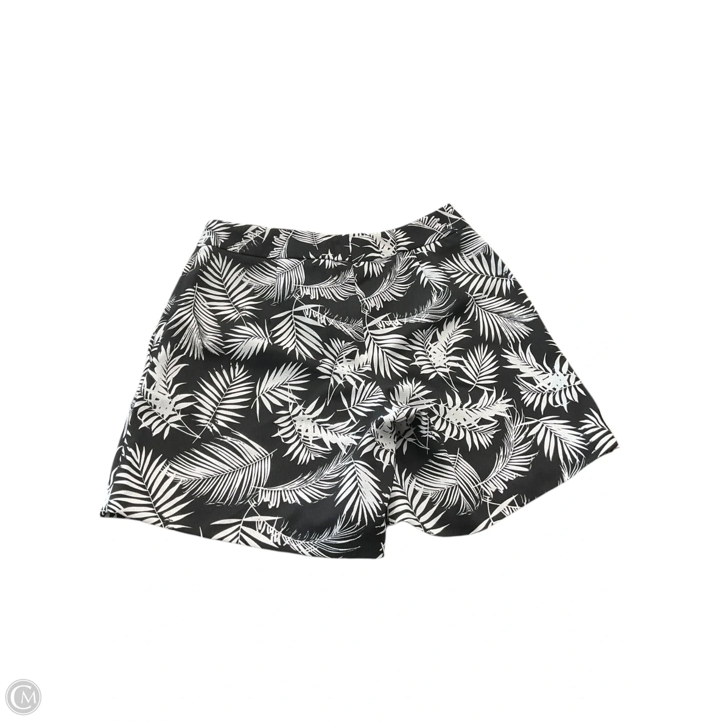 Shorts By Carmen Marc Valvo In Black & White, Size: 2