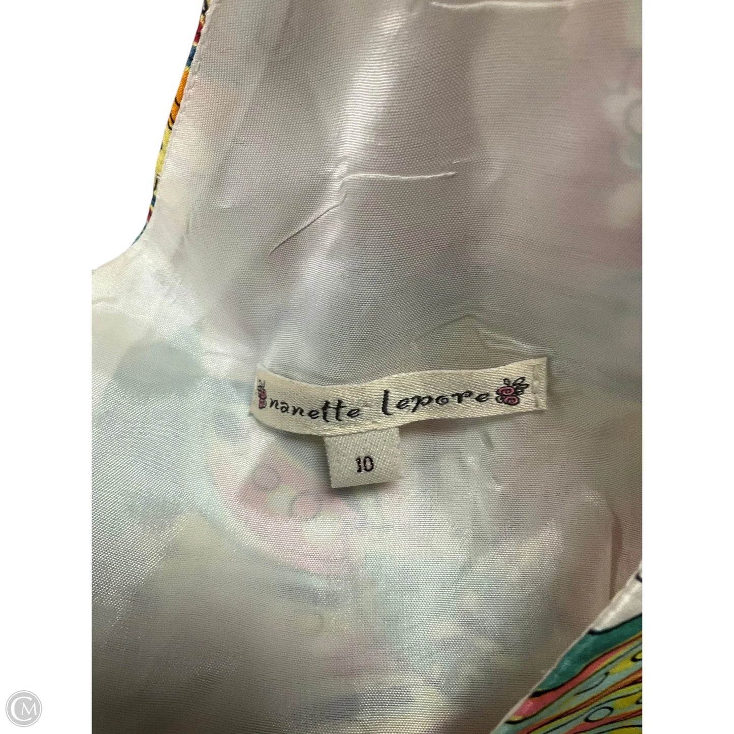 Top Sleeveless By Nanette Lepore In Multi-colored, Size: M