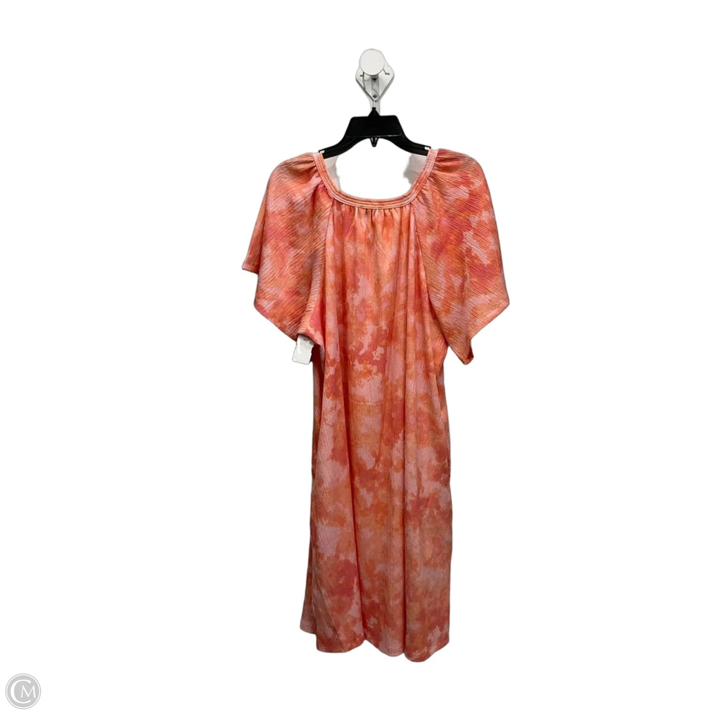 Dress Party Midi By Lane Bryant In Orange, Size: 18