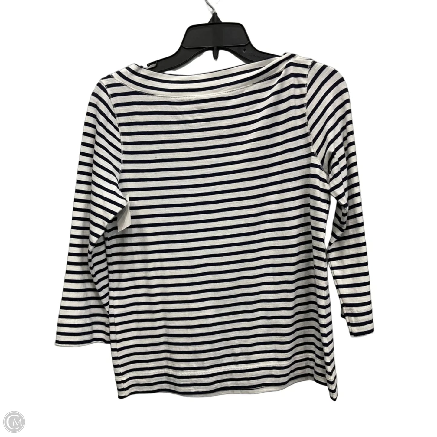 Top 3/4 Sleeve By J. Jill In Striped Pattern, Size: S