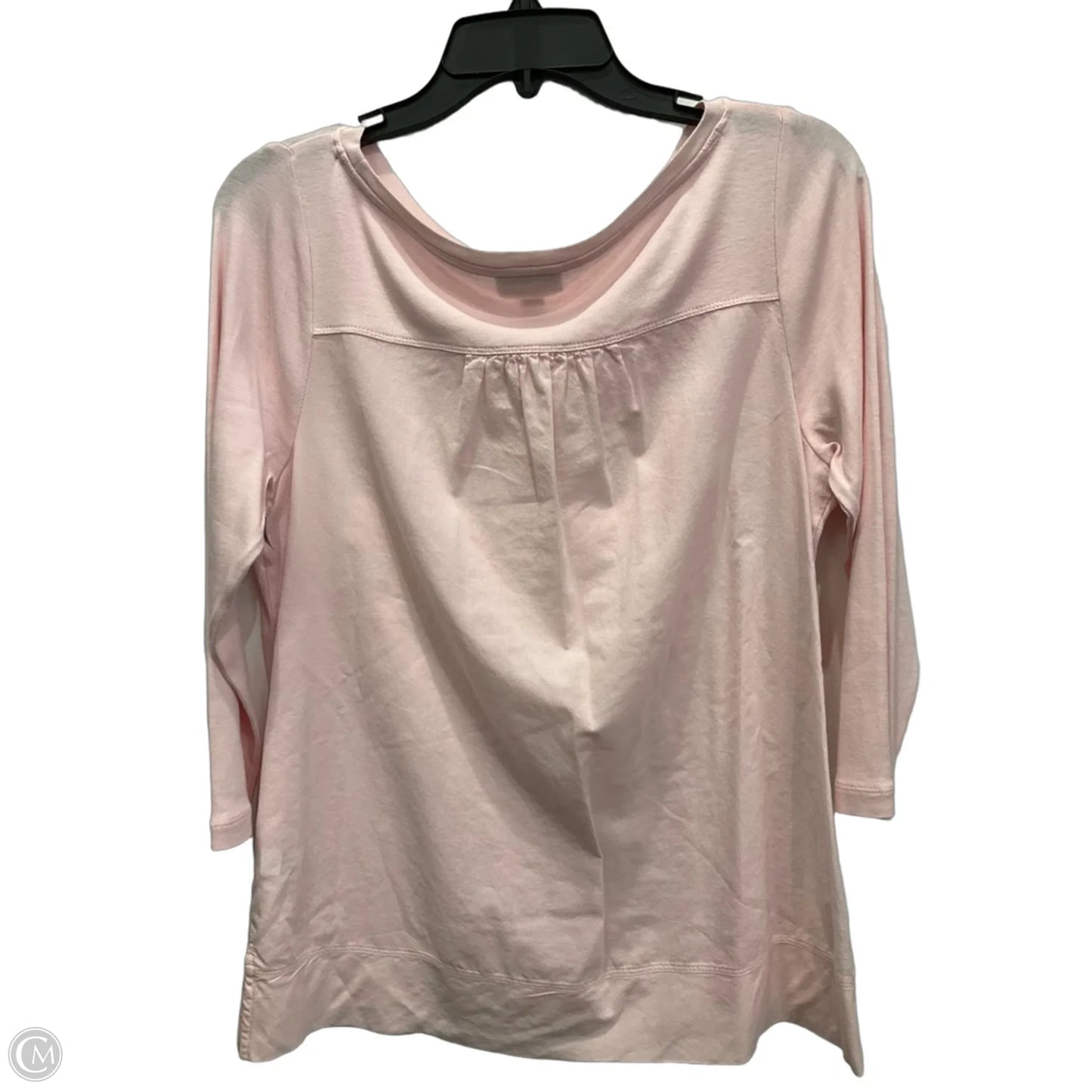 Top 3/4 Sleeve By J. Jill In Pink, Size: S