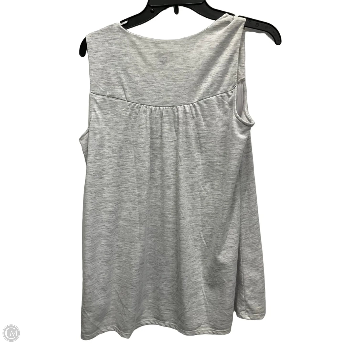 Top Sleeveless By J. Jill In Grey, Size: M