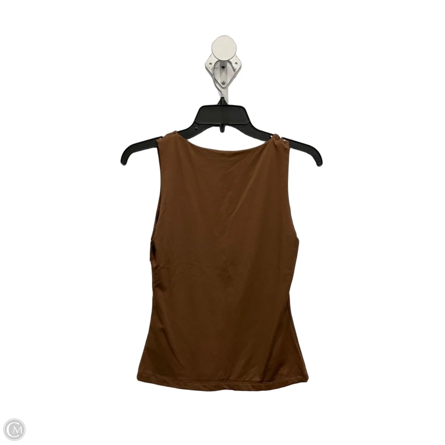 Top Sleeveless By Tahari In Brown, Size: Xs