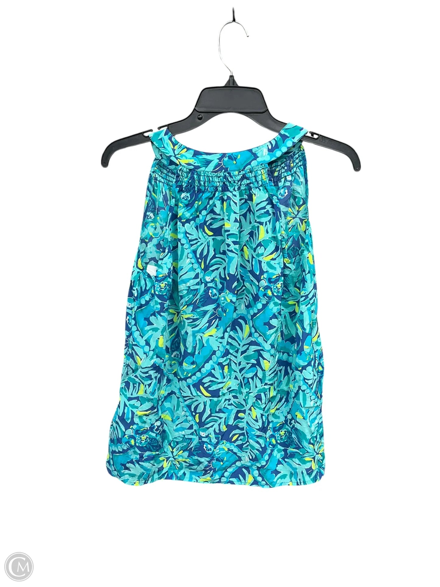 Top Sleeveless By Lilly Pulitzer In Floral Print, Size: Xs